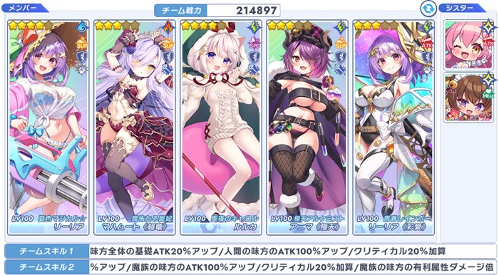 ダメコン向けの火力特化型編成